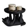 3D Printed Cute Cat Jewelry Storage Tray, Creative Desktop Ornament, Earring Ring Cosmetic Organizer Display Dish