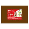Apli Agipa - Mousse EVA thermoformable 40x60 cm Marron 5 feuil.