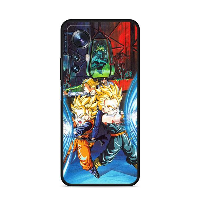 Coque de téléphone Dragon G-Goku pour Xiaomi Mi A2 Lite 10S 9T 10T 11T 9 SE Note 10 Pro 12X 11 Lite 10 5G 12 Silicone Noir Coque Souple