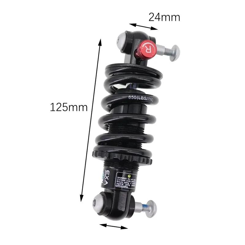 Amortisseur Arrière EXA Form 291R réglable en détente Ressort de Suspension Kindshock VTT Descente Vélo 125mm 150mm trottinette électrique