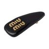 Letter Decorated Patent Hair Clip Women Hair Accessories Black 5IF092069F0002
