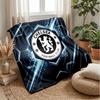 Chelsea FC Themen-Decke Weiche Flanell-Decke Plüsch-Überwurf Gemütliche Sofa-Bett-Decke für Wohnkultur