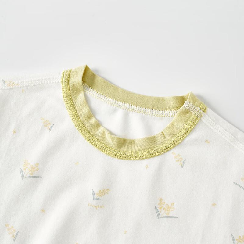 TONGTAI Baby Girls' Summer Modal Cotton Short Set