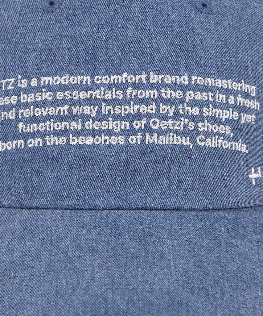 Ojji Washed Ball Cap Blue Ozccga201L