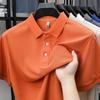 Men'S Lapel Short-Sleeved Polo Shirt Business Casual Men'S T-Shirt Clothes, Low-Cost Drive Dnu