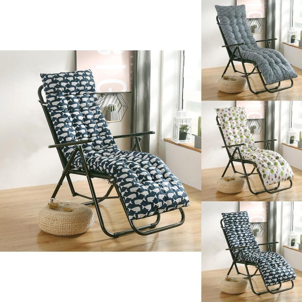 Nordic Print High Back Chair Cushion For Patio And Garden Lounging Thicker And More Comfortable