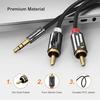 RCA To 3.5mm Male Audio Cable, 3.5mm To 2RCA Cable Male RCA Cable,Y Splitter B06XFTHCNY