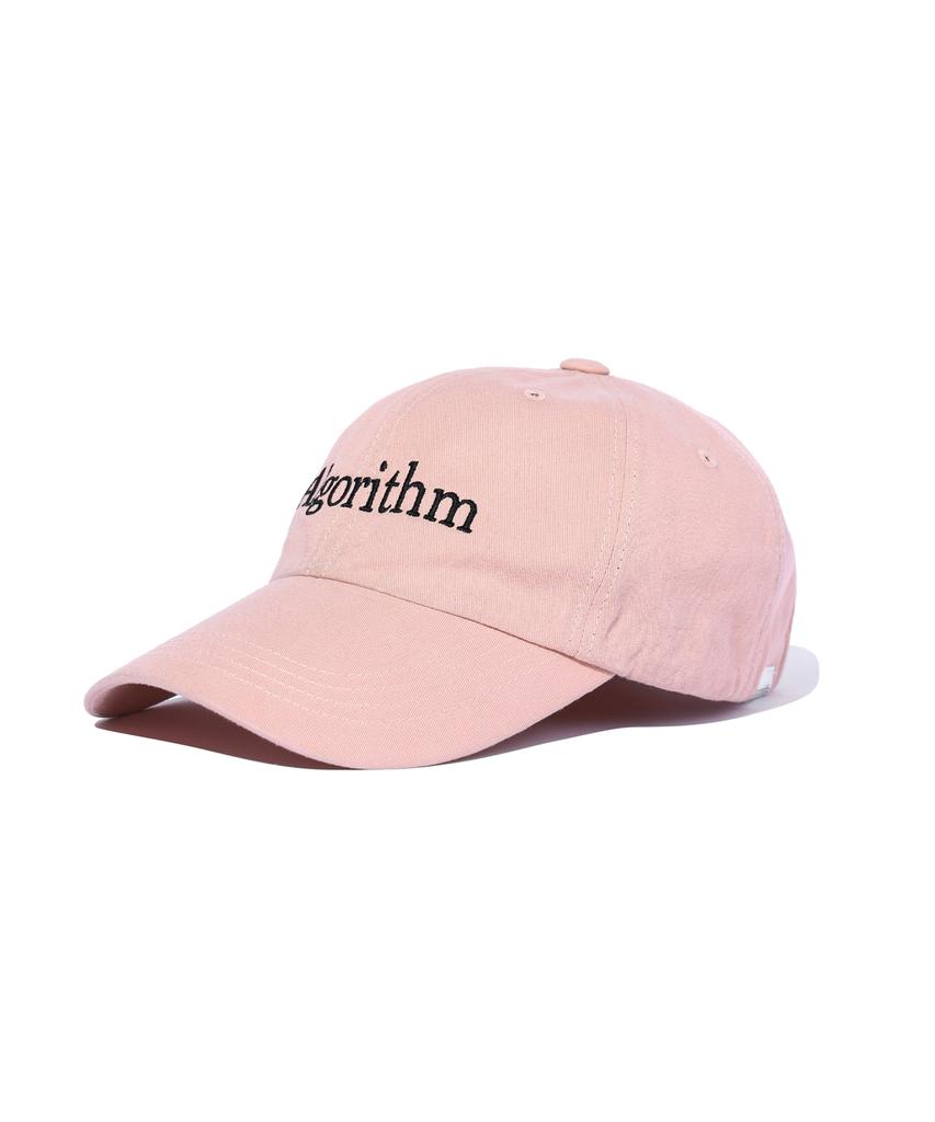 SOUNDSLIFE Vintage Lettering Washing Ball Cap Pink