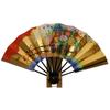 Decorative Made In Kyoto Overseas Original Set with Smell Paper Fan Holder Fan, 9.5 Inches, 29cm, Japan, Fan, Souvenir, Bag, Box,