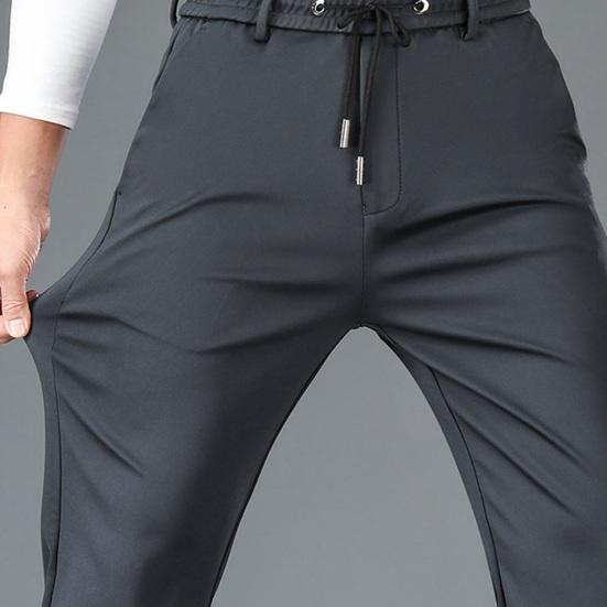 Men's Pants Spring and Summer Light Breathable Pants Loose Large Size Casual Straight Pants