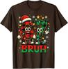 Grappige Meme Zegging 67 Zes Zeven Kerst Nummer T-shirt