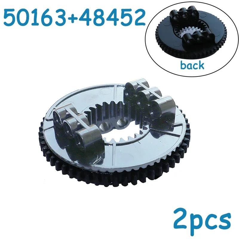 28 56 60 Tooth Turntable MOC Technical Parts Construction Block Blocks High-Tech Parts 18938 18939 48452 50163 99009 99010 2855 2856