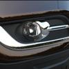 Für Renault Koleos 2017 2018 Chrom Vorne Hinten Nebel Licht Abdeckung Stoßstange Lampe Trim Molding Garnieren
