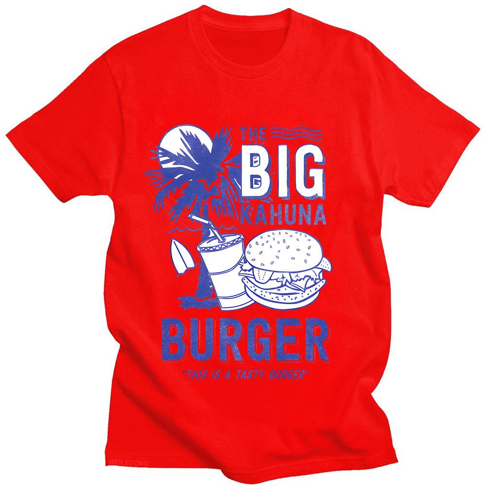 Summer Big Kahuna Burger T Shirt Funko Pop Comic Comfortable Teeshirt Graphic Printing High Quality Cotton Tshirt Unisex Tees