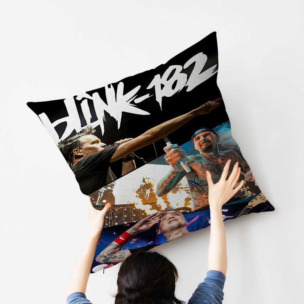 BBlink Rock Band Cushion Cover Car Throw Pillow Case For Sofa Car Christmas Gift Xcm Xcm