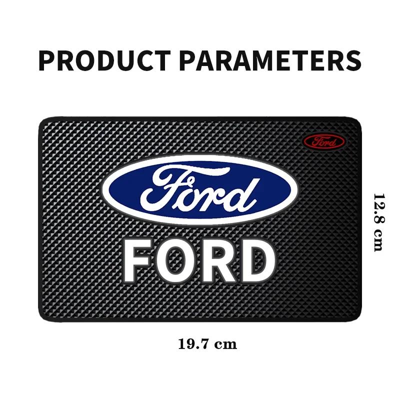 Car Sticky Anti-slip Mat Car Dashboard Pad Heat Resistant Non-Slip Mat For Ford Focus 2 MK2 3 4 MK3 MK4 ST Mondeo Festiva Fusion