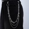 Catena Esagerata e a Fantasia Affilata per Jeans in Denim, Catena Vita Retrò e Cool Stile Rock e Hip-hop