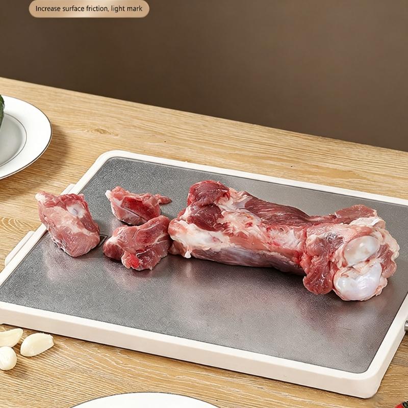 Professional Kitchen Cutting Board With Nonslip Feet And Juice Grooves Easy Cleaning Cutting Mats For Easy Food Preparation And Storage
