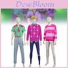 Kpop Demon Hunters Boy Band Cosplay Costume With Polyester Blend For Anime Convention And Stage Performance