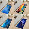 Porch Door Mats Bedroom Home Flooring Living Room Rugs Bathroom Non-Slip Rugs Sea World Fish Rugs Kitchen Mats