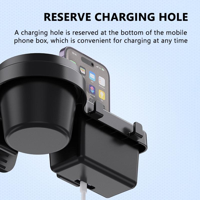 Car Multi Functional Storage Box Cup Holder Phone Key Organizer Car Window Door Edge Organizer Car Interior Accessory
