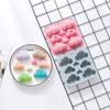3D Cloud Shaped Chocolate Silicone Mould DIY Cake Decor Baking Tool Porous Biscuit Pudding Ice Cube Mould Soap Candle Mold Gifts