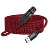 SinLoon 2M XLR-USB Microphone Cable XLR Female To USB-A Male Braided Audio Cable for PC Recording Equipment Connection