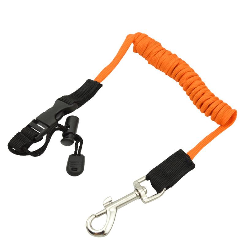 Rowing Boat Elastic Paddle Leash Kayak Accessories Kayak Canoe Safety Fishing Rod Surfboard Surfing