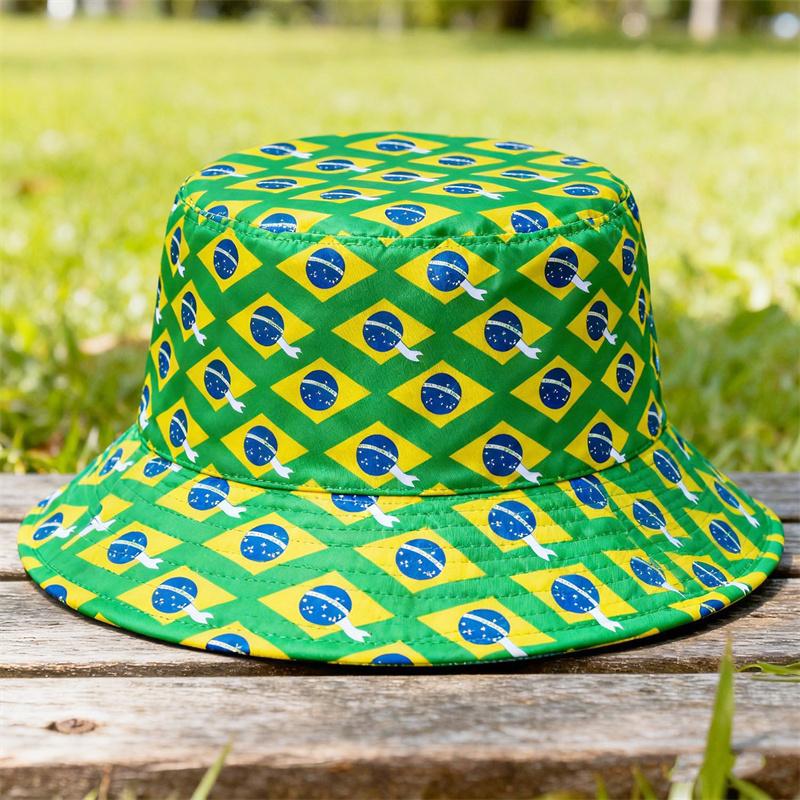 2026 Countries National Flag Bucket Hat Men Women Football Fan Party Football Cup Reversible Sun Hat Soccer Fans Fisherman Hat
