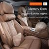Premium Memory Cotton Neck Pillow for Car Headrest Automotive Waist Cushion Set Comfortable Neck Protection Car Neck Cushion