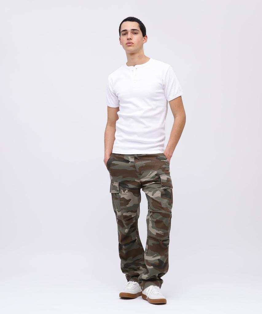 AVIREX DAILY RIB HENLYNECK TEE 6143504 Men's L White