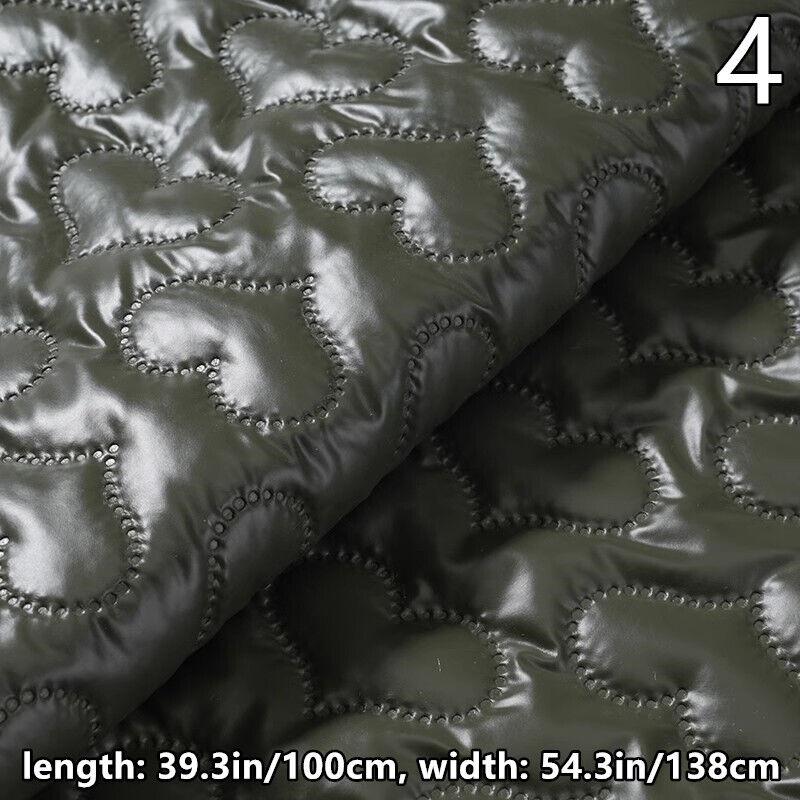 Thick Padded Quilted Faux Leather Artificial PU Leather Fabric For Sewing Furniture Sofa Car Bag Decor DIY Upholstery Craft