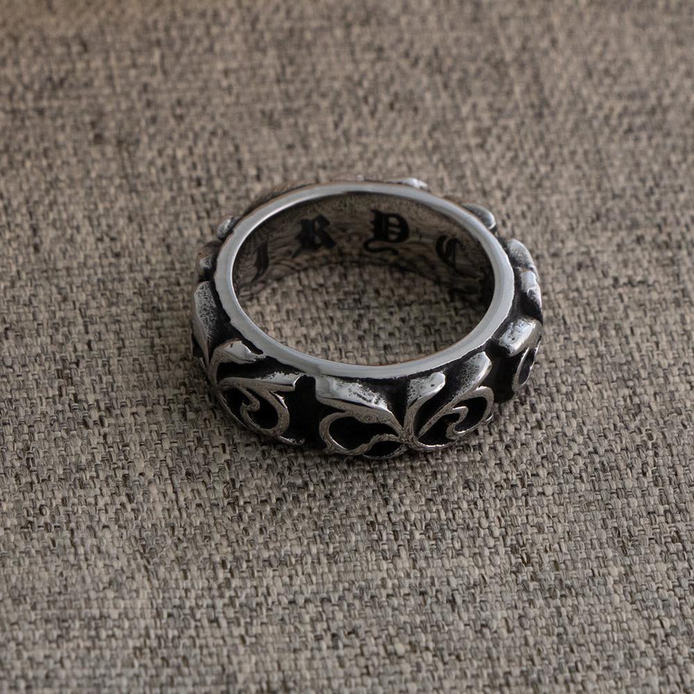 European and American Style Jewelry, Classical Pattern Personalized Retro Ring, Male and Female Tail Ring