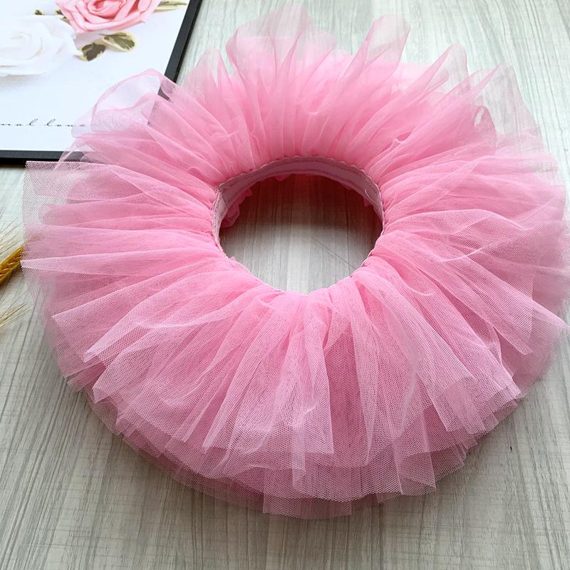 Zeslaagse Dansrok voor Kinderen - Zachte Tule Prinsessen Tutu