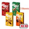 Lotte PEPERO Schokosticks 3er Boxen Set / Original / Mandel / Choco Field (Nackt) / Knusprig