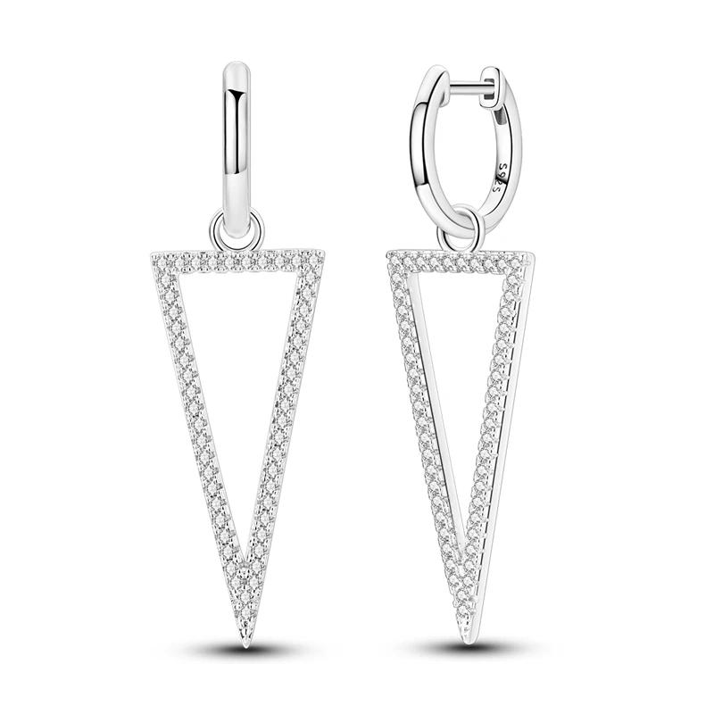 Original Design 925 Sterling Copper Luminous Firefly Pendant Earrings For Women's Luxurious Wedding Anniversary Zircon Gifts