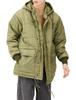 Nylon Jacket NYLON PADDING HOOD JACKET Olive Men's