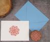 IBA Indianbeautifulart Textile Printing Block Mandala Hand Carved Wooden Stamp Wood Block Printing Textile Stamp For Fabric   Pottery Blocks- 2.5