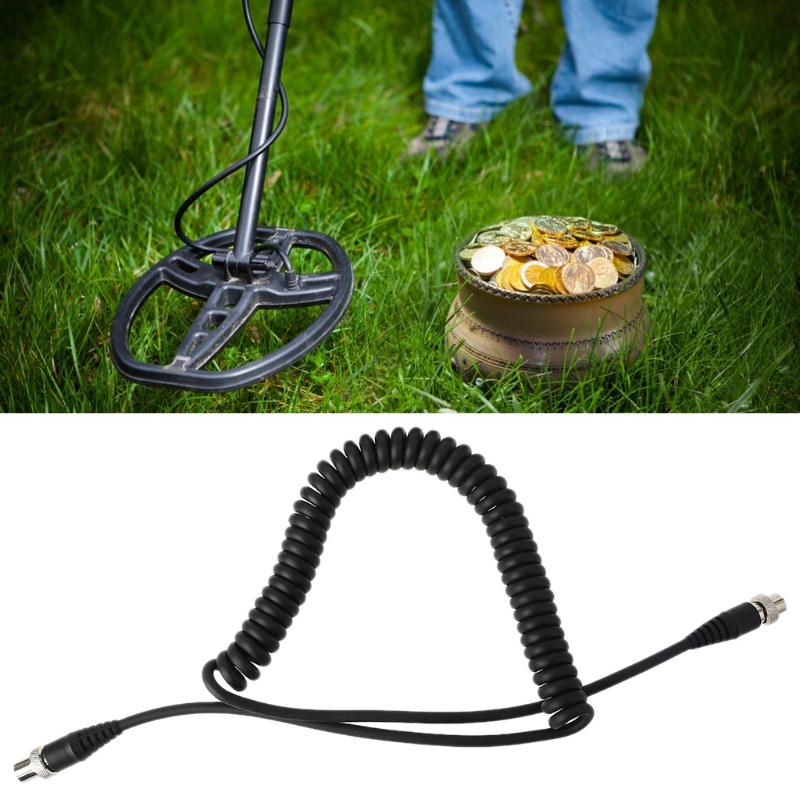 GFX7000 4500 5000 Spring Power Cable 1 Meter for Professional Underground Metal Detector Power Cable Replacement Parts