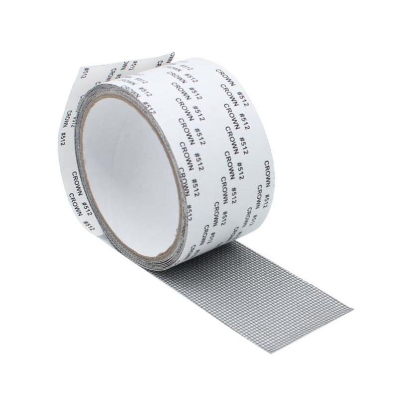 Kit de réparation de moustiquaire de fenêtre et de porte, ruban de réparation de trou de fenêtre en maille textile domestique
