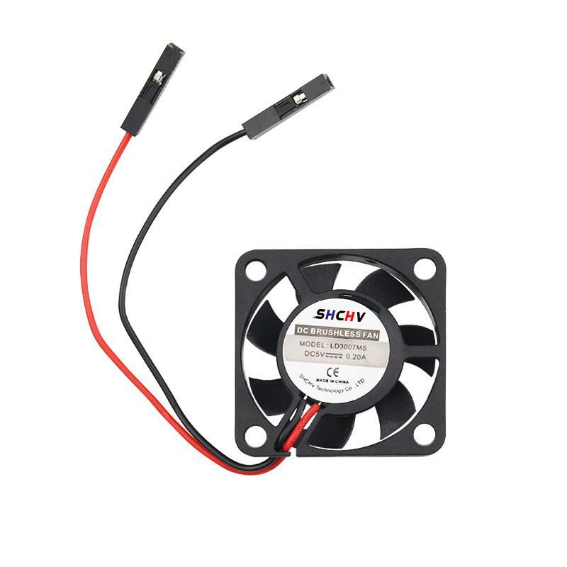 Raspberry Pi Cooling Fan with Screws for Models 4B/3B+/3B/2B