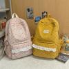 Schoolbag New Schoolbag Female Korean Version Ins Literary Small Fresh Wind Junior High School Student Backpack Large Capacity Casual Backpack