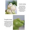 Frog Glasses Holder Eyeglass Display Stand Resin Animal Figurine Statue Desktop Decoration Sunglasses