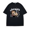 Cute Capybara Relaxing Coffee Phone T-shirt