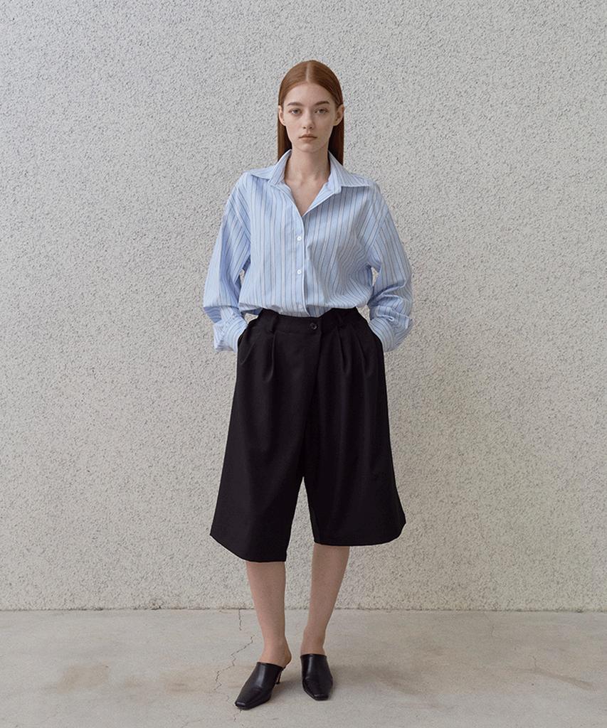 ARTINARY Bermuda Pants (Black)