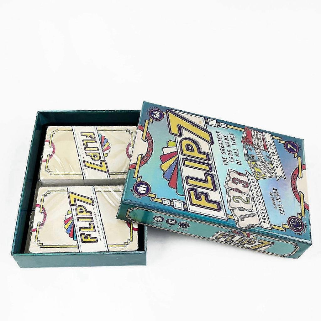 2025 2025 Flip 7 Board Game Card Games Entertaining Strategic Tabletop Game For Family Friend