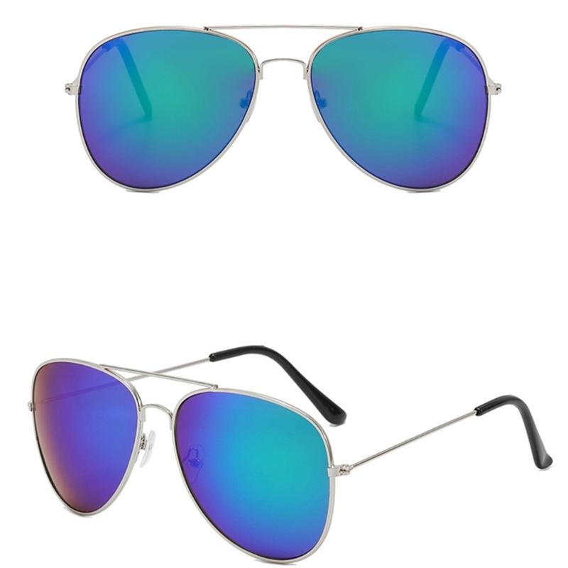 Stylish Pilot Glasses With UV400 Sun Protections Metal Frame PC Lens Sunglasses For Women Men Outdoor Activity Wear
