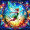 Disney Tinker Bell Fairy Collection Diamond Painting Full of Diamonds DIY Handmade Embroidery Art Cartoon Decorative Painting Kit