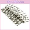 Durable And Rustproof 20x Stainless Steel Clothes Pegs For Strong Laundry Grip And Compact Storage