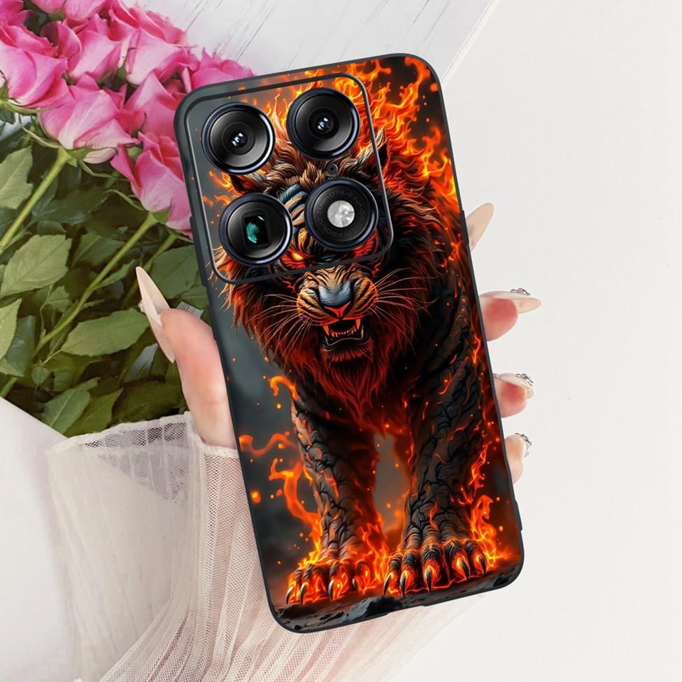For Moto X70 Air Pro Case Cover Fashion Butterfly Cute Cat Cool Painted Soft Phone Casing For Motorola Moto X70 Air Pro